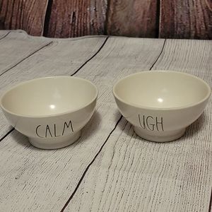 Pair of Rae Dunn bowls